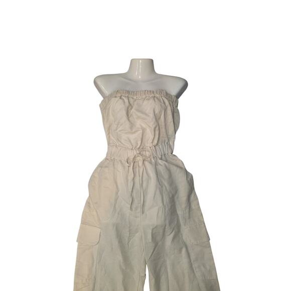 Japra Strapless Pocket Jumpsuit Size M - Picture 4 of 4